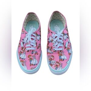 Vans Disney Toy Story Shoes Collab Woody & Bo Peep Women’s Pink Shoes Size 10